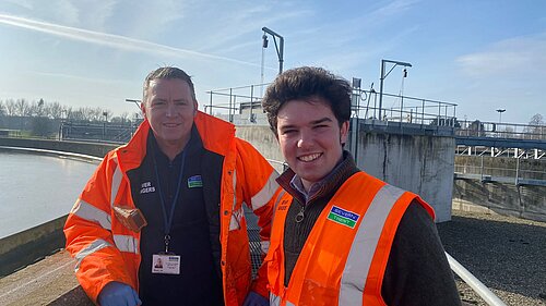 River Ranger Stuart Hill & Councillor Alex Wagner 